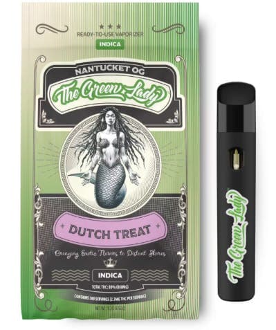The Green Lady Dutch Treat Vape - The Flowery NY