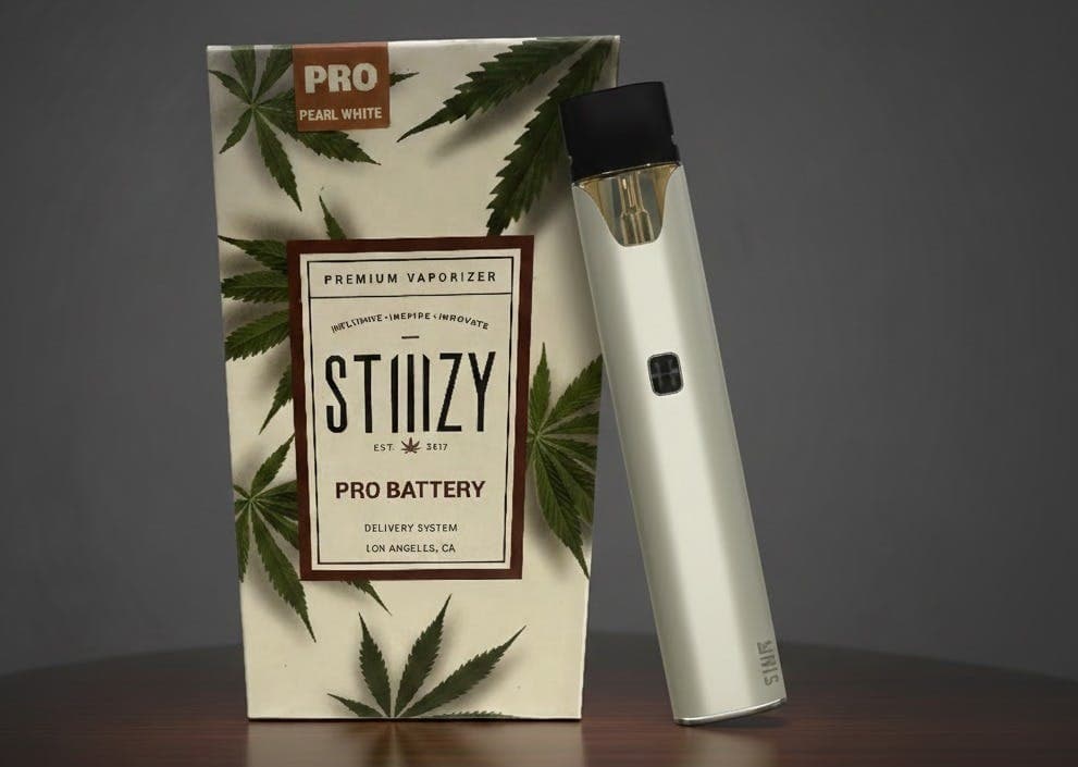 white diamond cbd vape juice Stiiizy Standard Battery main image 1