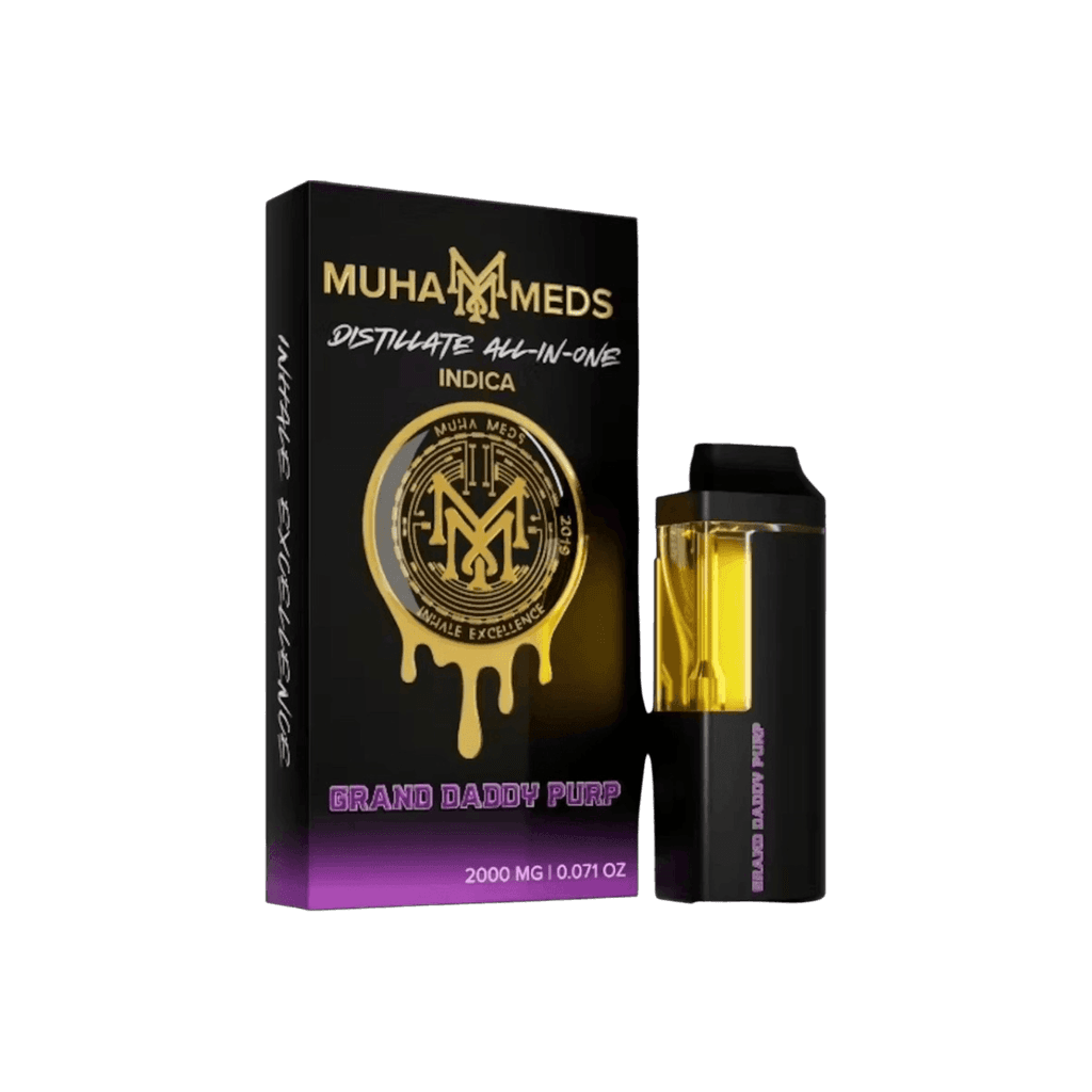 Muha Meds Grand Daddy Purp Vape - The Flowery NY