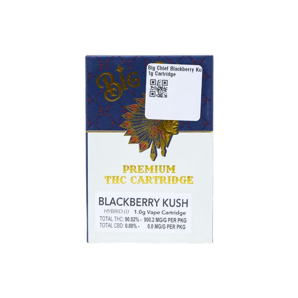 Big Chief Blackberry Kush Cartridge - The Flowery NY