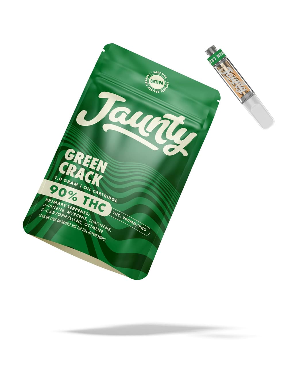 Green Crack | 510 Cartridge | CDT | 1g - The Flowery NY