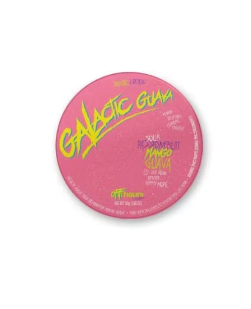 Off Hours Galactic Guava Sour Passionfruit Mango Guava 1pk 100mg