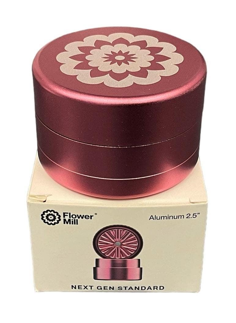Flower Mill 2.5 Grinder Pink - The Flowery NY