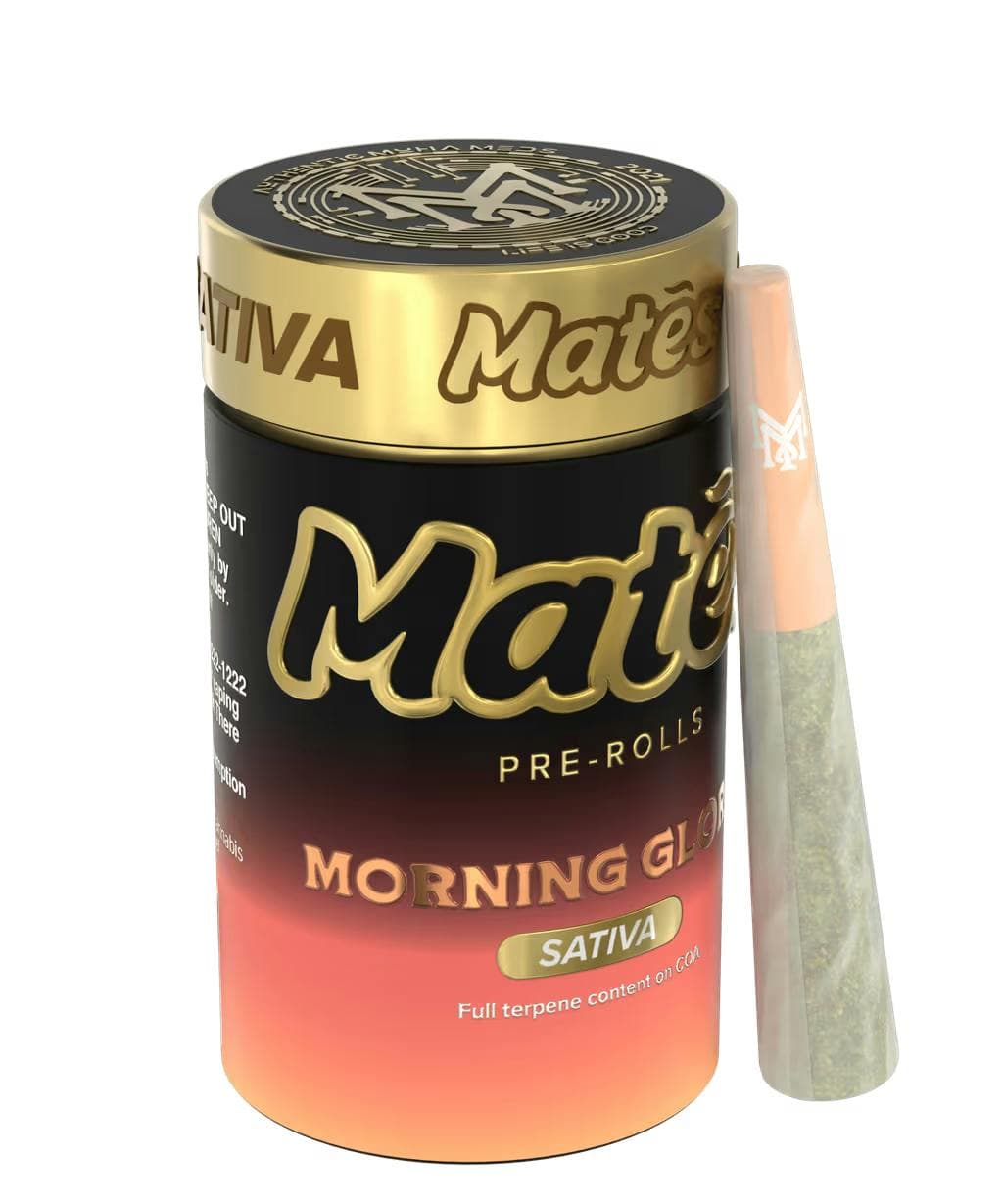 Muha Meds Mates Morning Glory 5pk Infused Prerolls - The Flowery NY