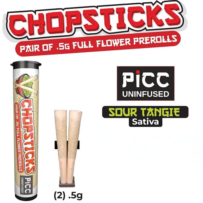 【30ml】Tangie／テルペン 香料 CBD CBNタンジー タンギー Chopsticks Sour Tangie 2pk Prerolls - The Flowery NY