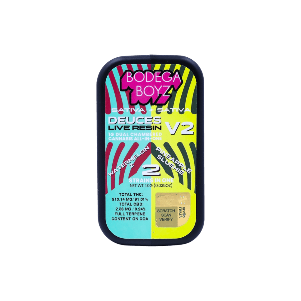 Sora8点 Bodega Boyz V2 Watermelon Z x Pineapple Slushie Dual Chamber Vape