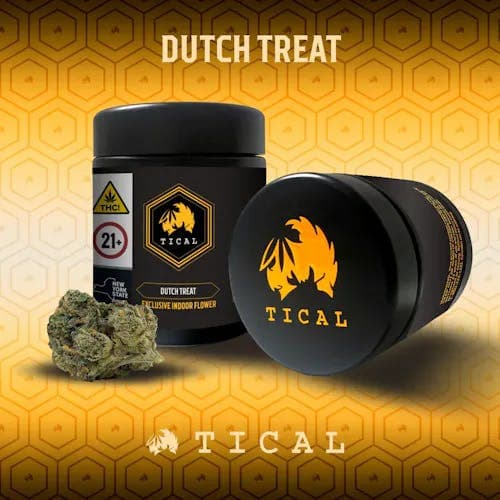 ストロングWEED CBN J 20本 WAX入り　ニコチンタールフリー Dutch Treat - The Flowery NY