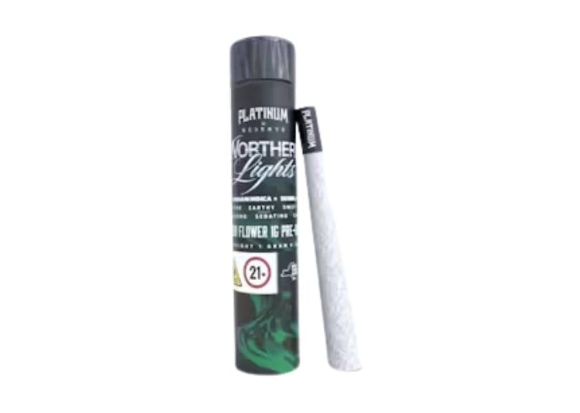 Platinum Reserve Northern Lights Preroll - The Flowery NY