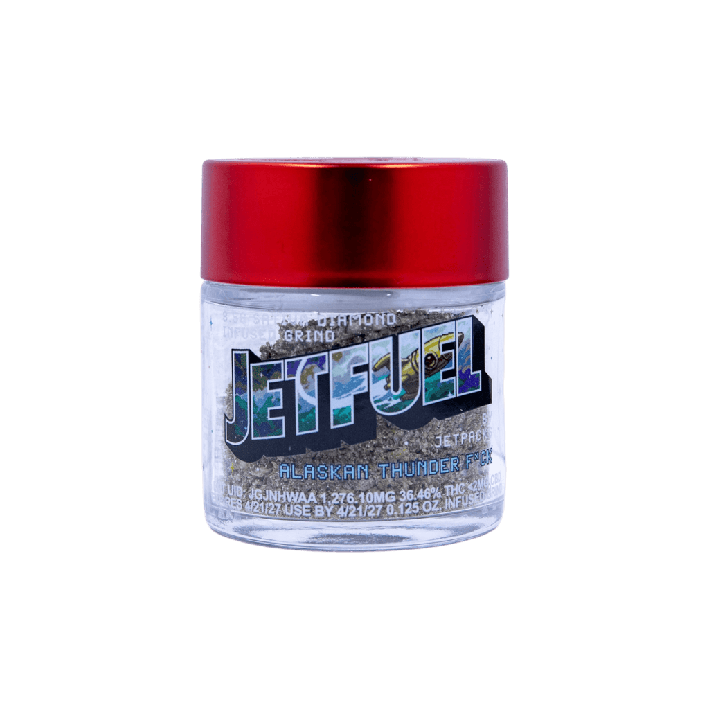 Jetfuel Alaskan Thunder F*ck Infused Ground Flower - The Flowery NY