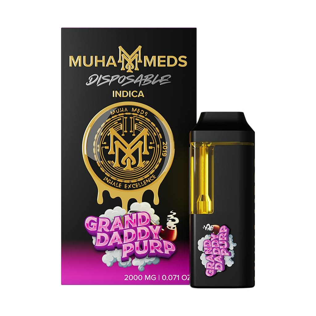 Muha Meds Grand Daddy Purp 2g Vape