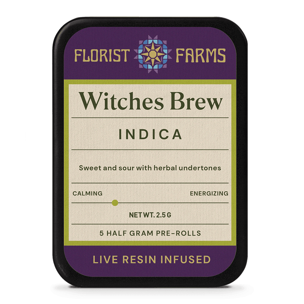 Florist Farms Witches Brew 5pk Infused Prerolls - The Flowery NY