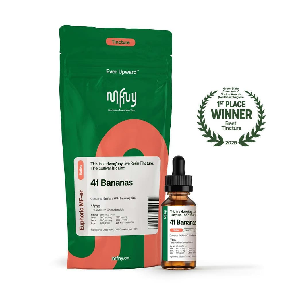41 Bananas Live Resin Tincture | 15mL - The Flowery NY