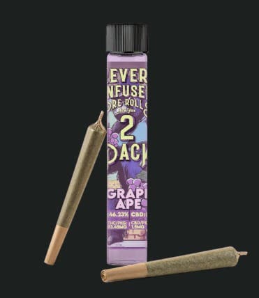 Grape Ape Infused 2pk Pre-Roll - The Flowery NY