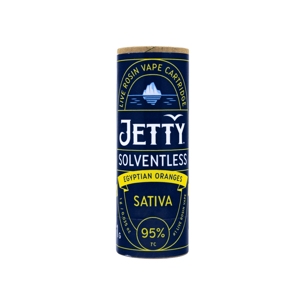 Jetty Egyptian Orange Solventless Live Rosin Cartridge - The