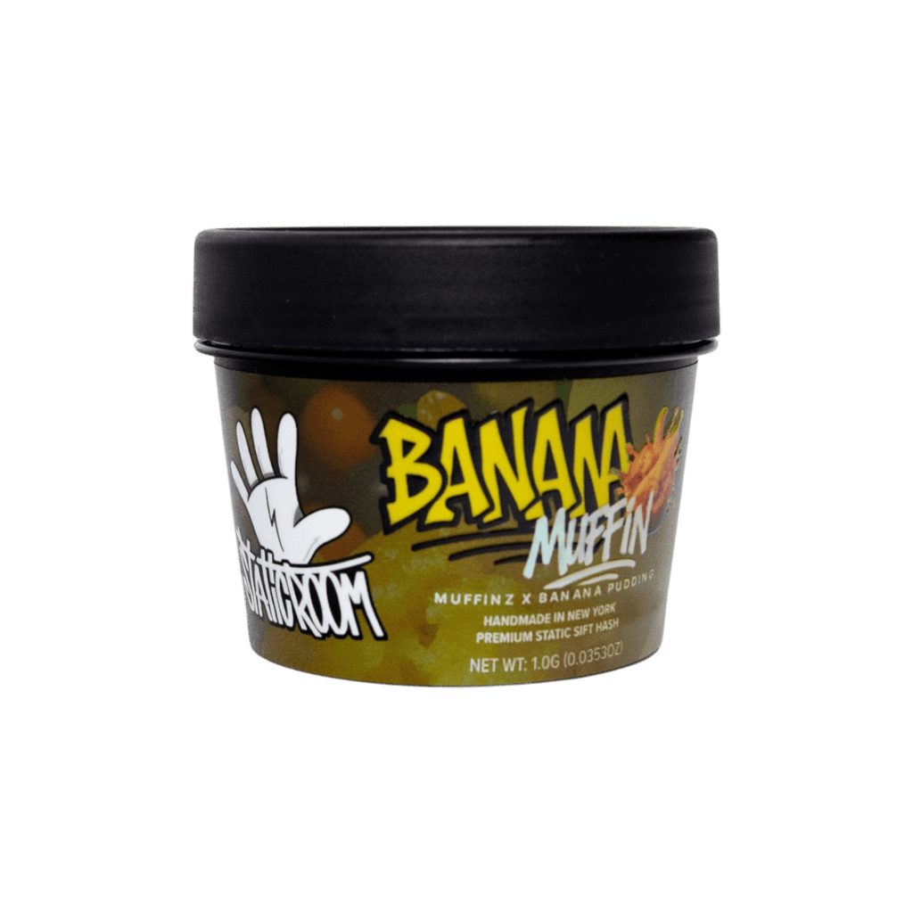 Static Room Banana Muffin Static Sift Hash - The Flowery NY