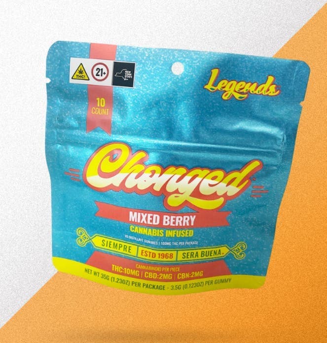 Mixed Berry | Cheech & Chong Legends | 10mg THC : 2mg CBD : 2mg