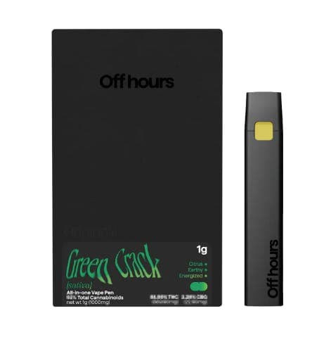 Off Hours Green Crack Vape