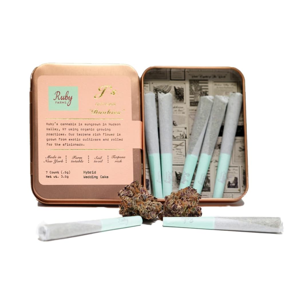 Ruby Farms Doobies Wedding Cake 7pk 0.5g Prerolls - The Flowery NY