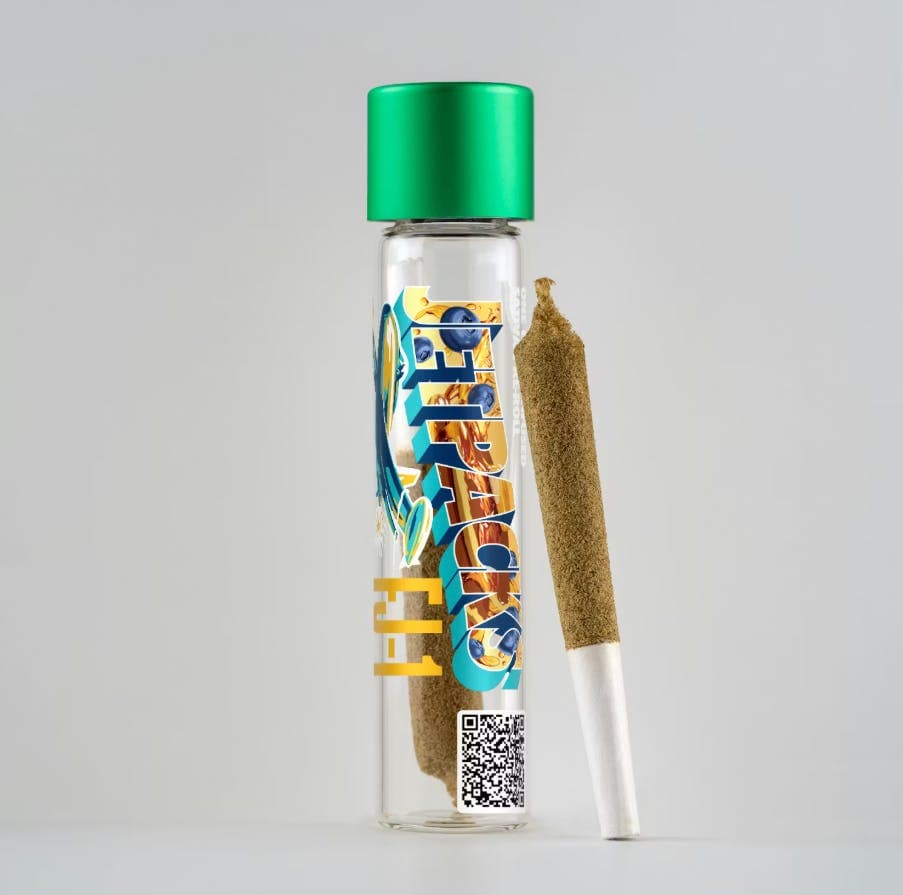 FJ-1 Blueberry Pancakes 1g Infused Pre-Roll - The Flowery NY