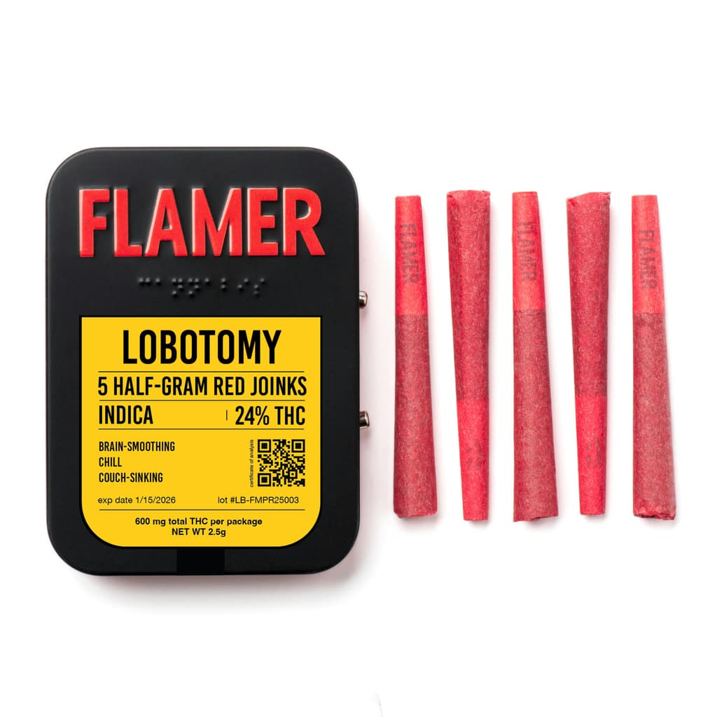 LOBOTOMY 5 Pack (2.5G) - The Flowery NY
