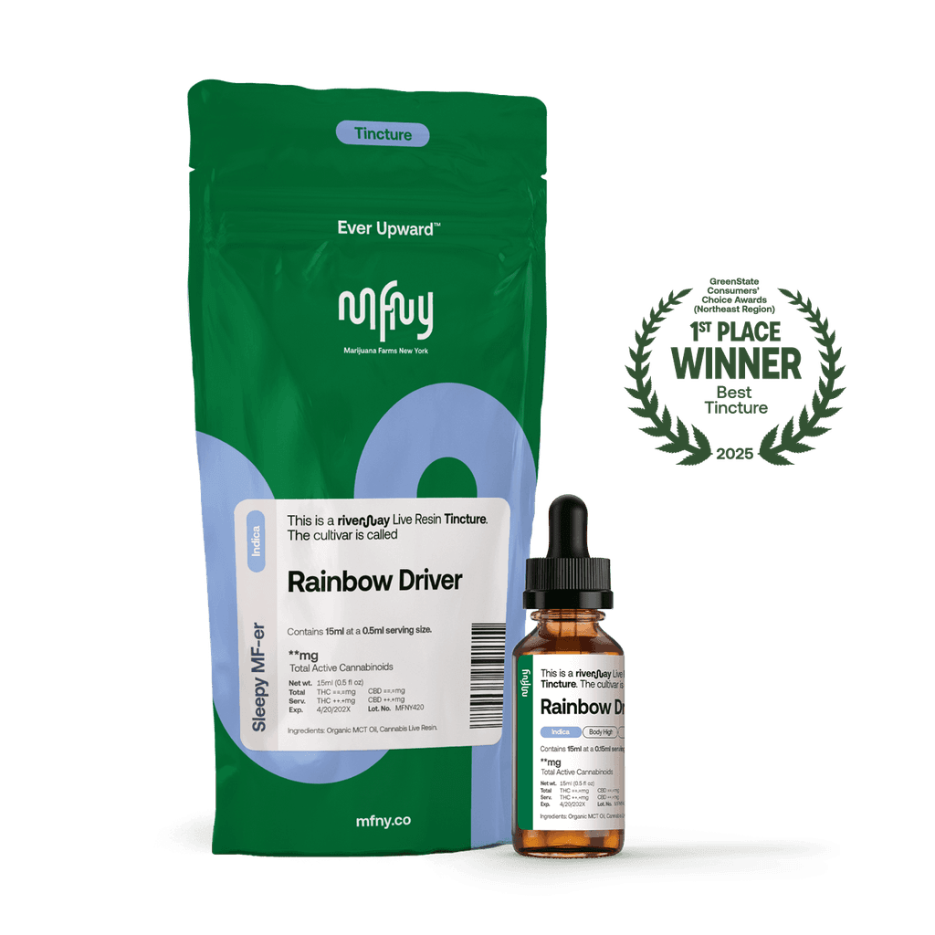 Rainbow Driver Live Resin Tincture | 15mL - The Flowery NY