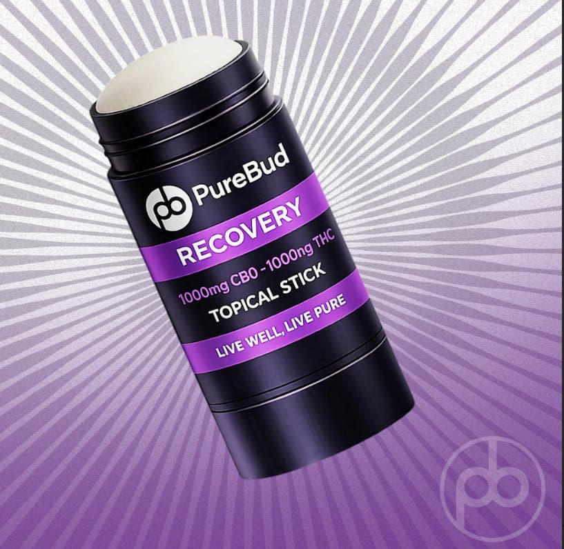 PureBud Recovery CBD: THC Topical Stick - The Flowery NY