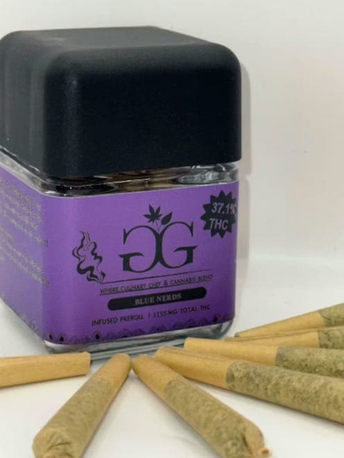 Gezoont Goodies Blue Nerds Infused 7pk .5g Pre-Rolls - The Flowery NY