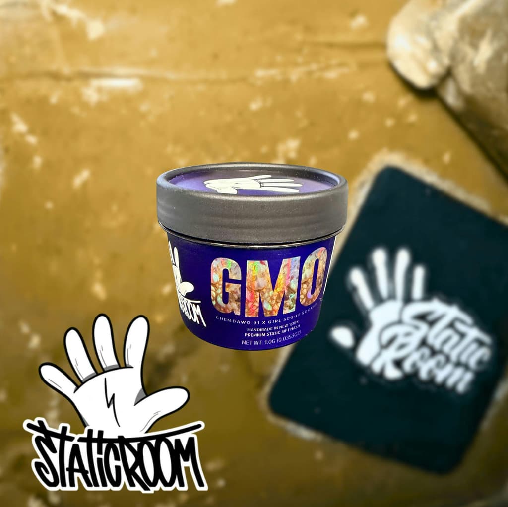 GMO | 1g | Static Sift Hash Rosin - The Flowery NY