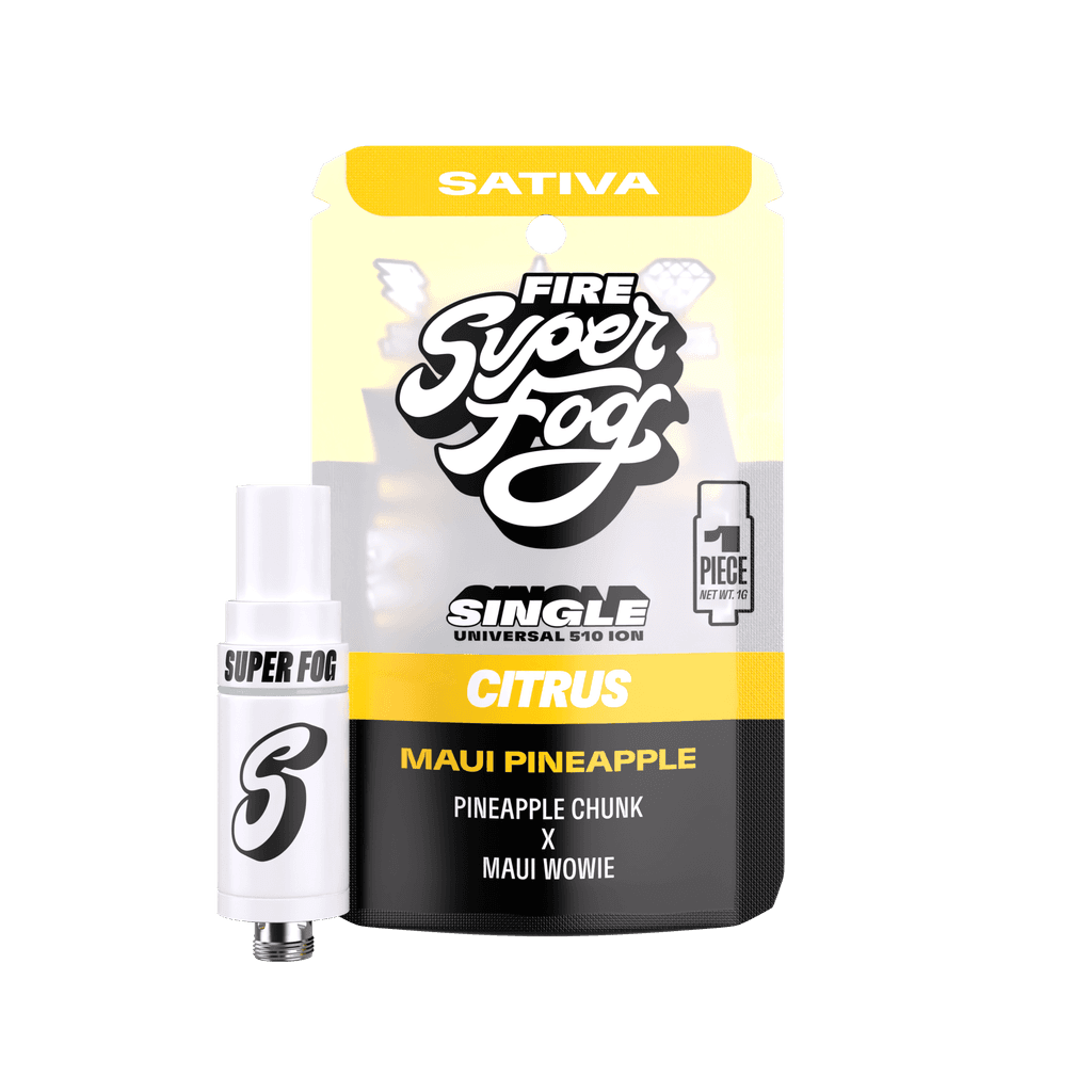 Super Fog Fire Maui Pineapple Cartridge - The Flowery NY
