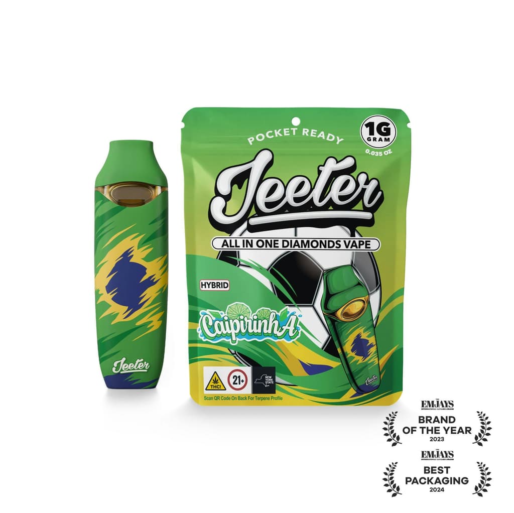World Cup Edition Caipirinha 1g Liquid Diamond Vape - The Flowery NY
