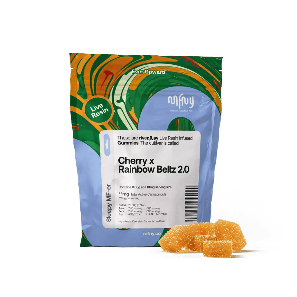 Cherry x Rainbow Beltz 2.0 | Live Resin | 10mg | 8pk - The Flowery NY
