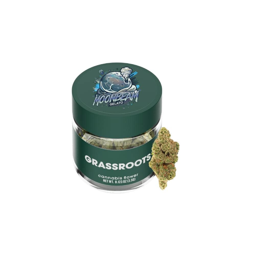 サノバロックheat MOON heart & gut vibes EARTH Dark Heart Collection Moonbeam Gelato Whole Flower 3.5g - The