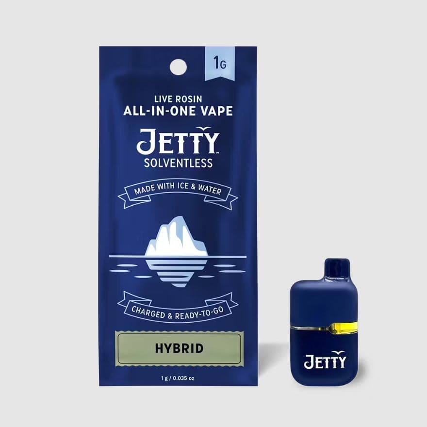 Jetty Dazed and Confused Solventless Live Rosin Vape