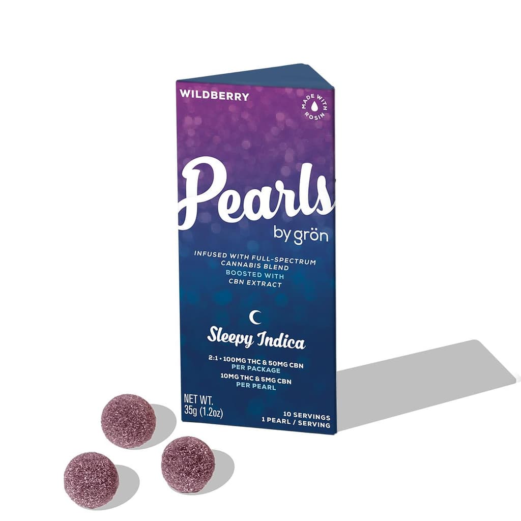 2:1 Wildberry Pearls - THC/CBN - Indica - The Flowery NY