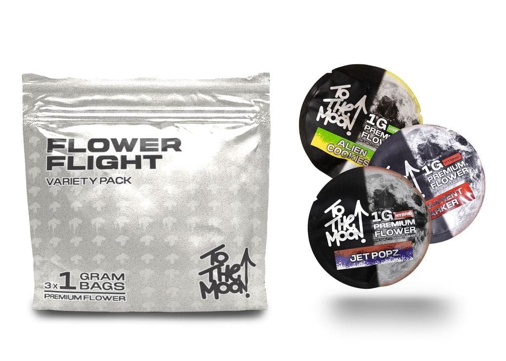 To The Moon Flower Flight Alien Cookies x Jet Popz x Permanent