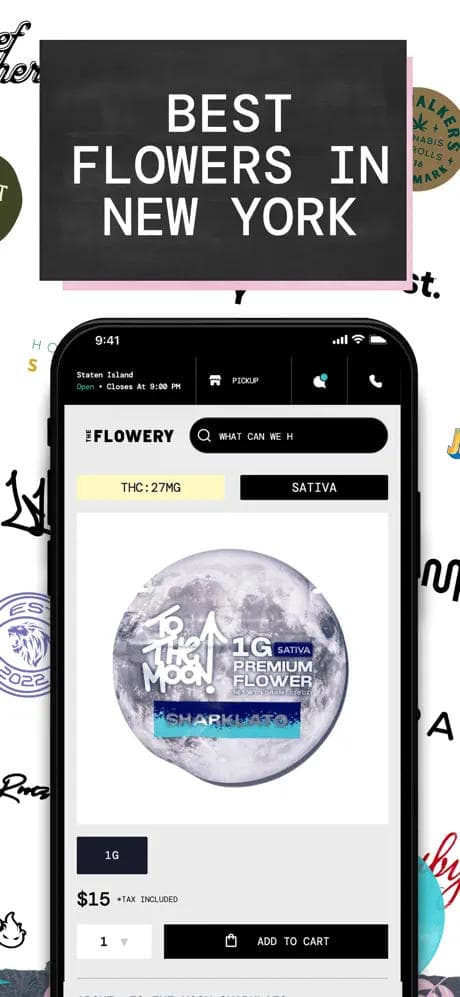 The Flowery App Product Detail