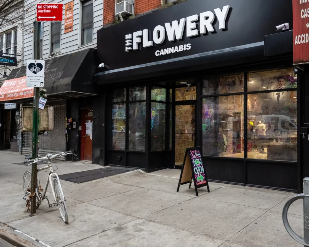 The Flowery’s new Williamsburg dispensary offers a wide selection of top brands of cannabis products.